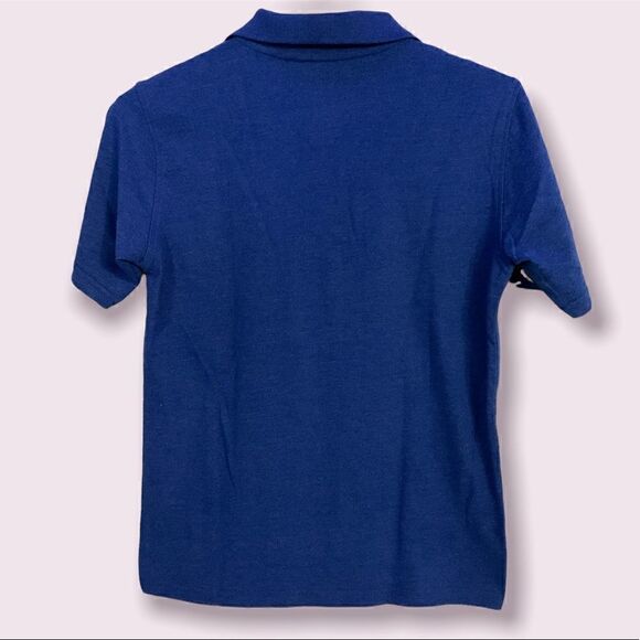 Faded Glory Button Collared Short Sleeve Tee Shirt - Picture 2 of 3